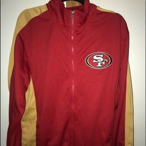 49ers zip up